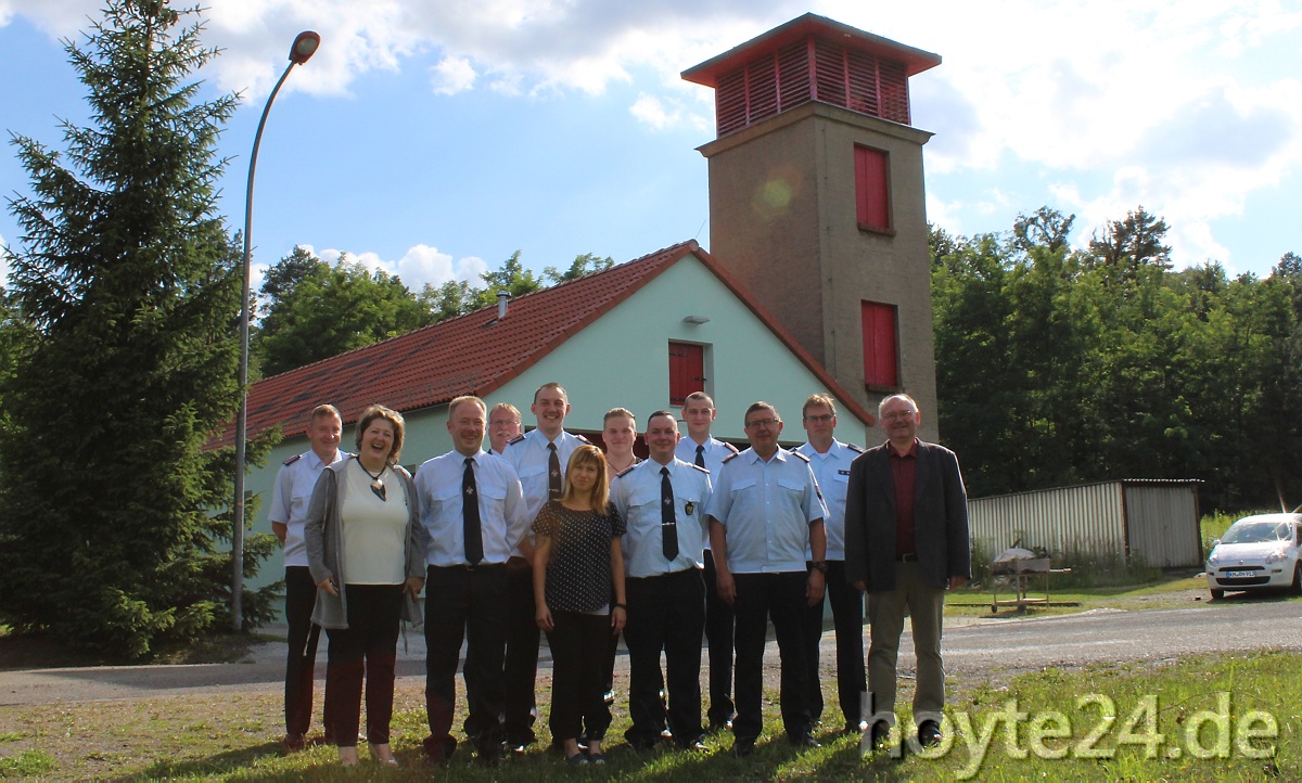 Feuerwehrhaus wieder schick