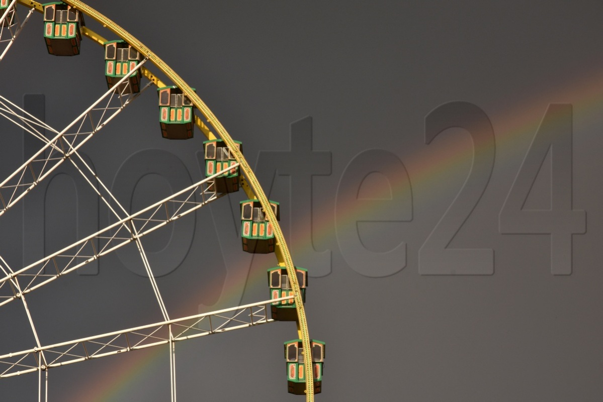 Riesenrad im Bebelpark