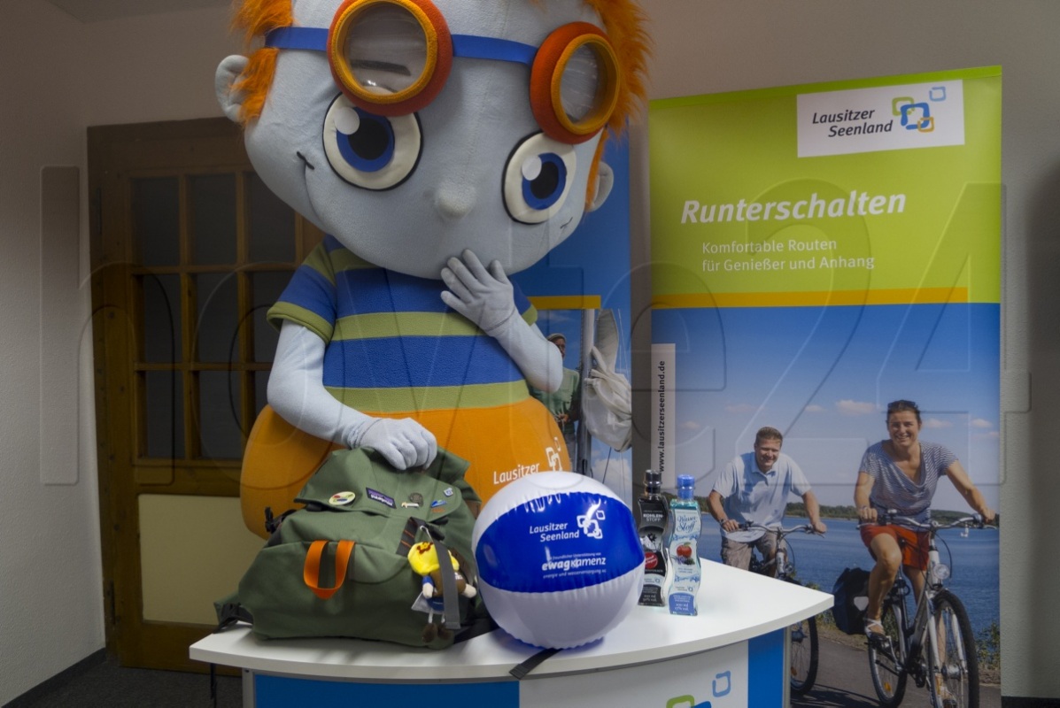 Seenland wirbt auf Messen