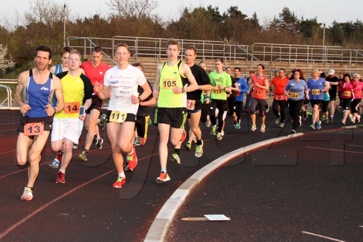 Stundenlauf am Mittwoch