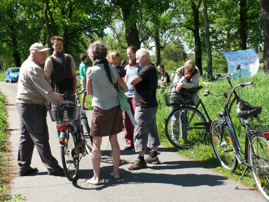 Debatte im Grünen