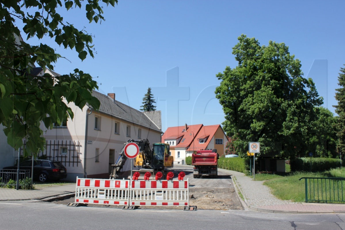 Straßenbau gestartet