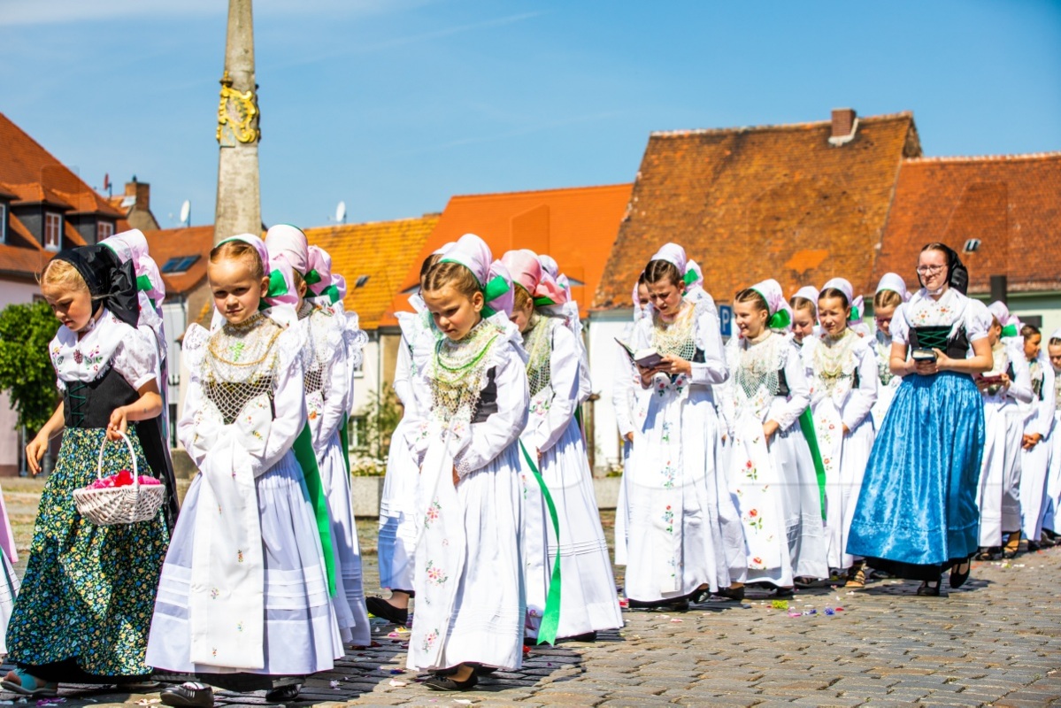Prozession in Wittichenau
