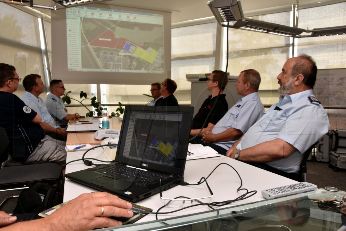 Übung für Großbrand