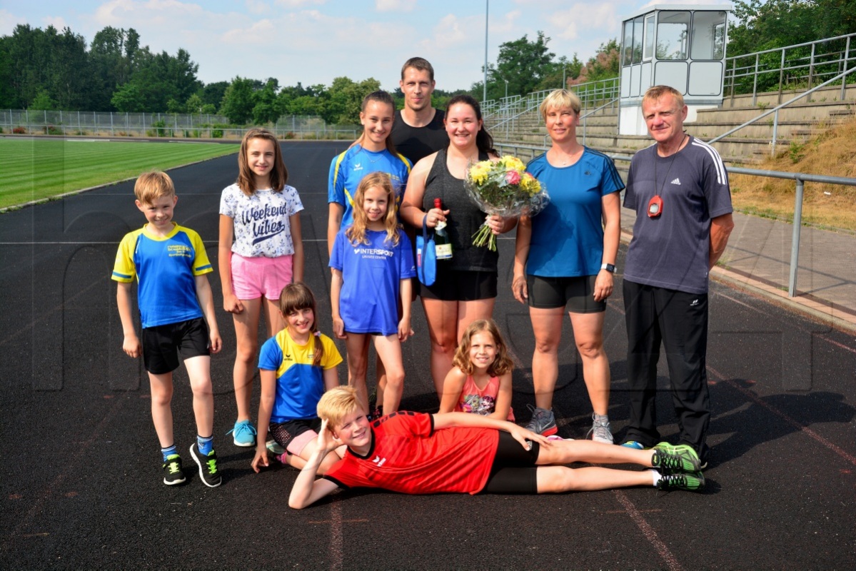 Sportlerin verabschiedet