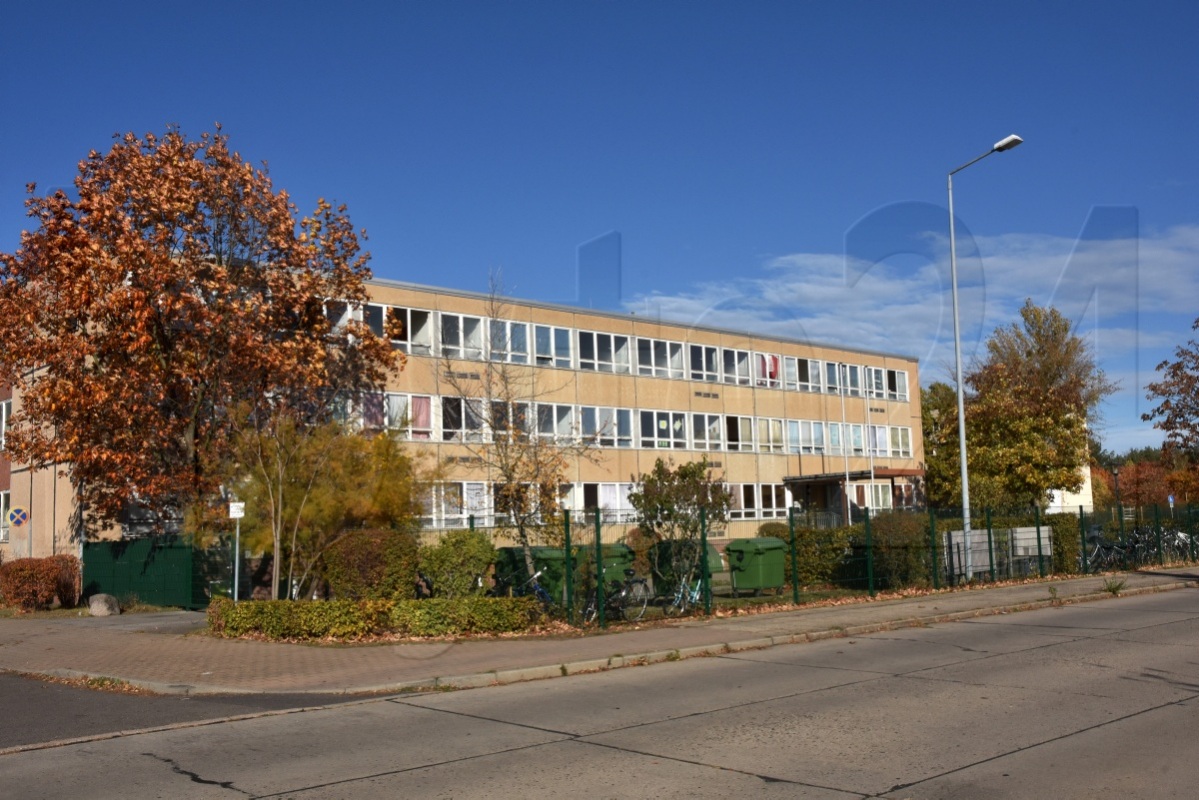 Das Heim in der Herrmannstraße. Foto: Uwe Schulz