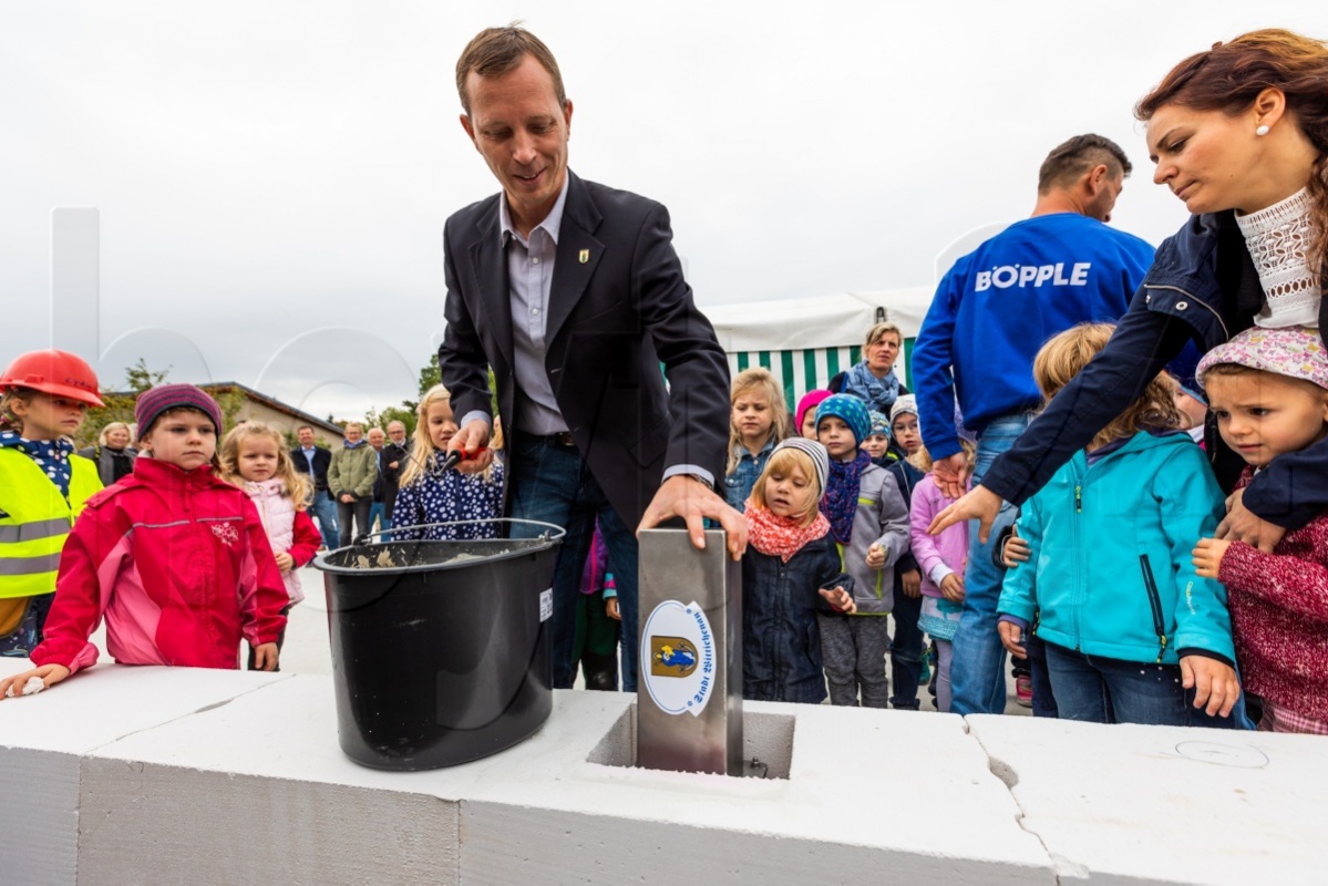 Richtfest am 1. März