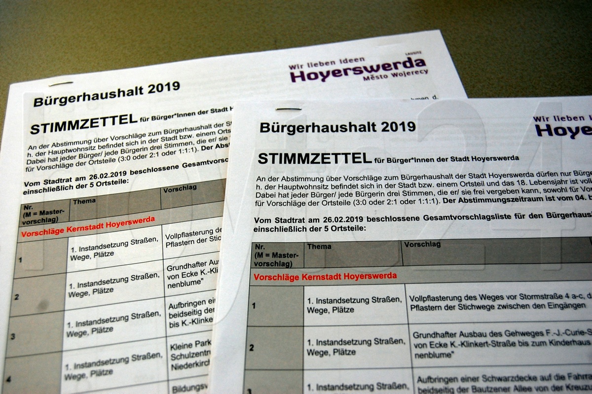 Bitte nur drei Kreuze!