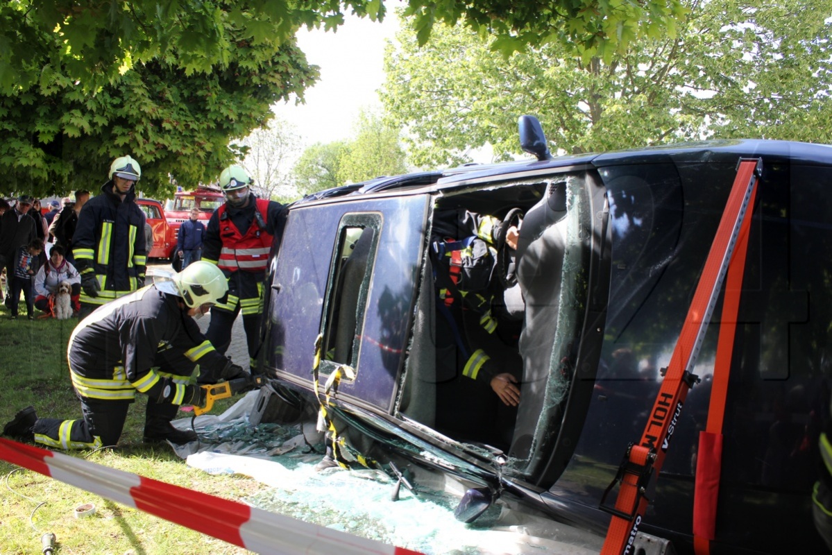 Einsatzübung zum Jubiläum