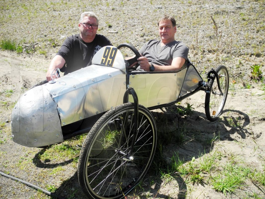 Seifenkistenrennen auf der Lohsaer Kartbahn