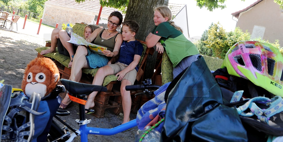 Mit dem Fahrrad im Lausitz-Urlaub