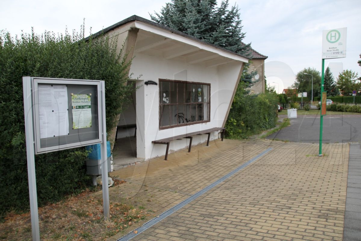 Wird dieses Bushäuschen zu einem neuen Projekt?