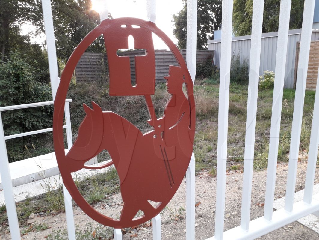 Sorbischer Brückenschmuck am Vincenzgraben