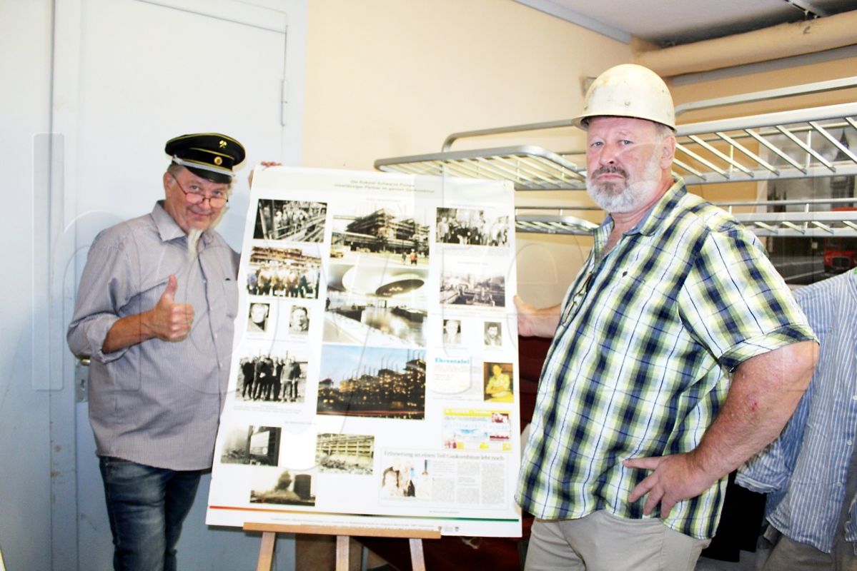 Eberhard Friese (links) und Wolfgang Zudolski gehören zum Organisationsteam der Koker-Treffen. Foto: Silke Richter