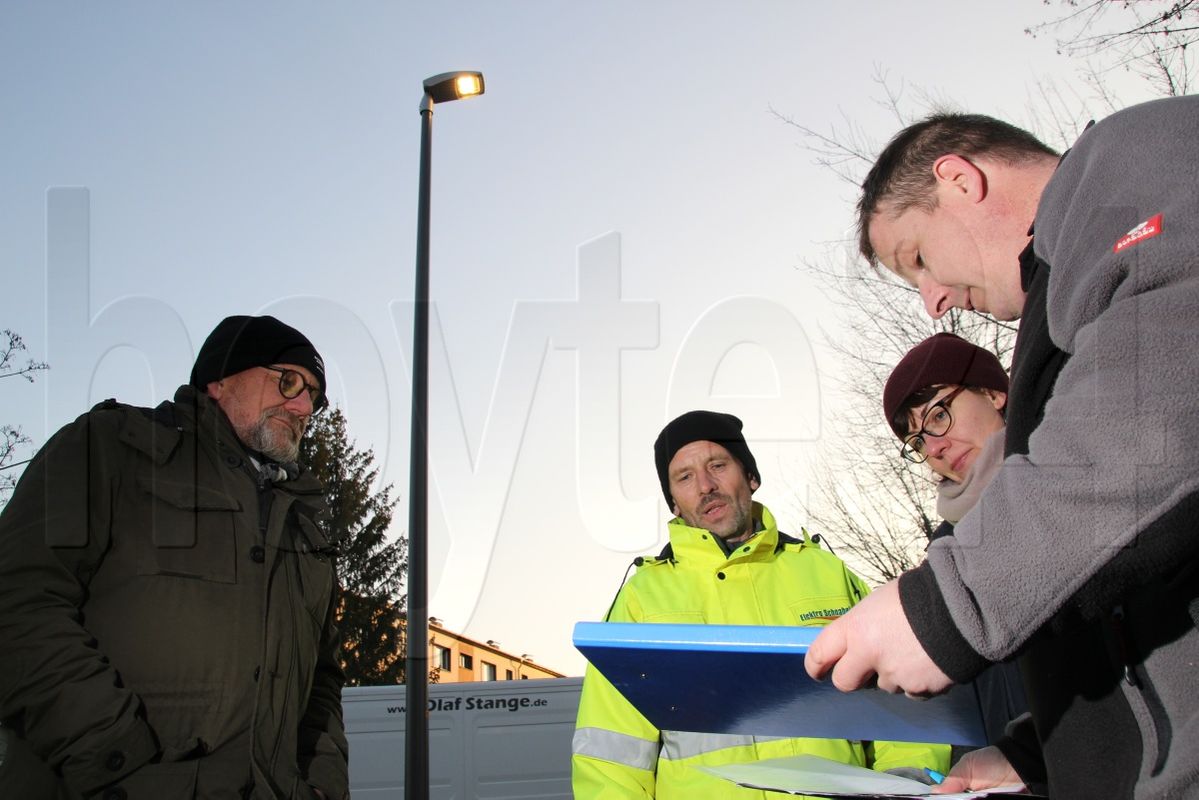 Bernsdorf investiert in neue Straßenbeleuchtung