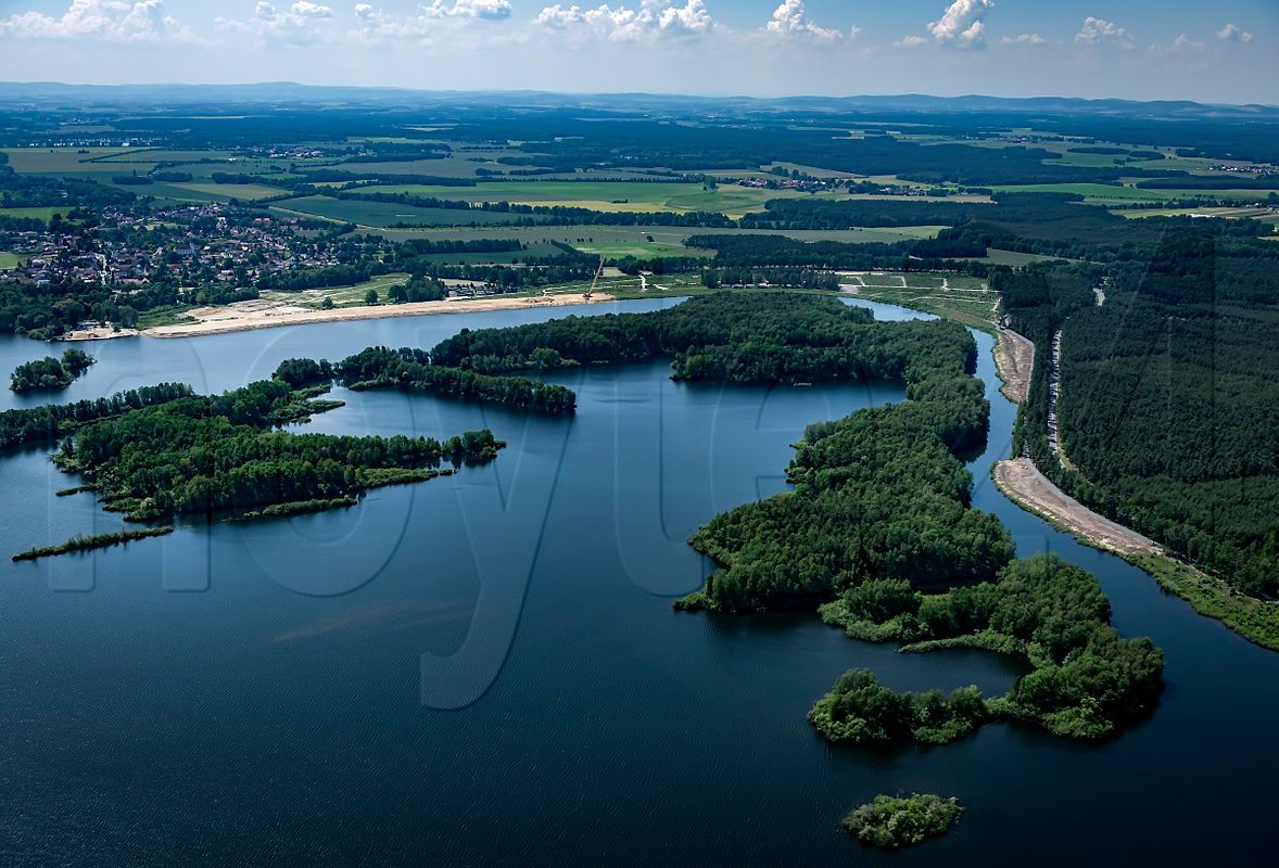 Kleinere Rutschungen am Knappensee