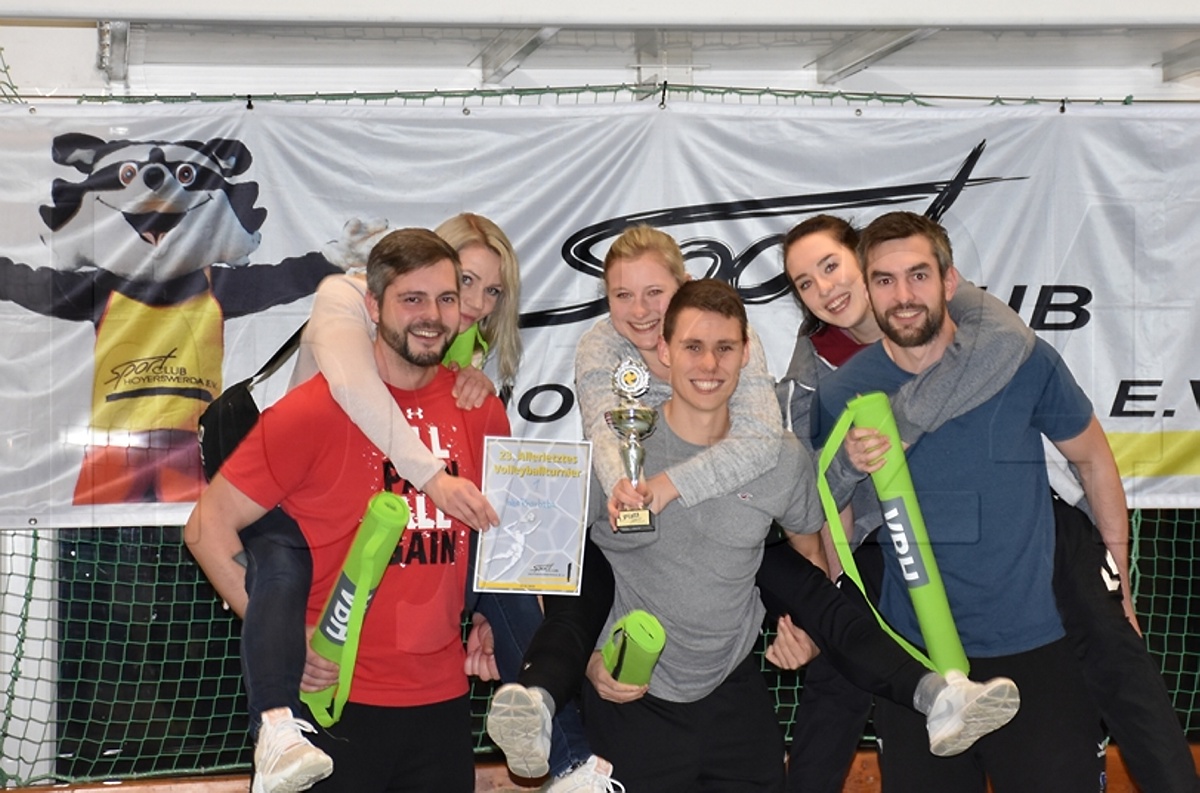 Sieger beim Allerletzten Volleyballturnier 2019
