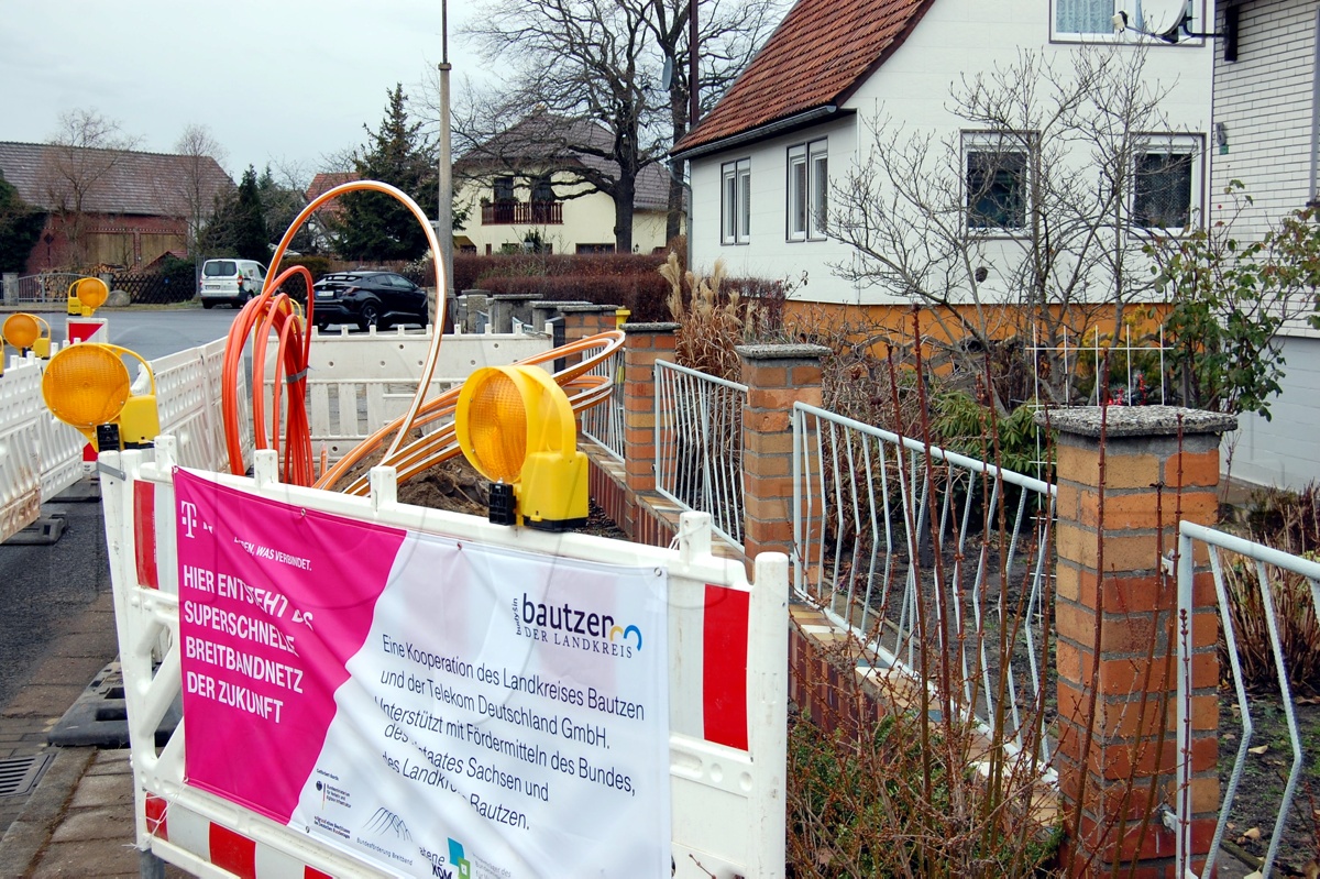 Kreis-Glasfaser-Ausbau jetzt auch in Hoyerswerda