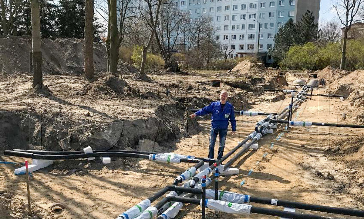 Leitungsbau nähert sich der Vollendung