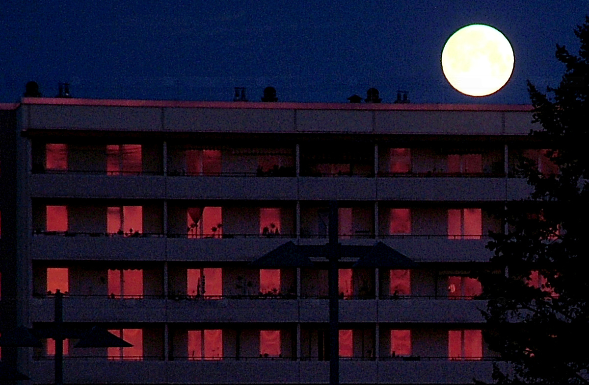 Hoyerswerdaer Elfgeschosser mit Mond