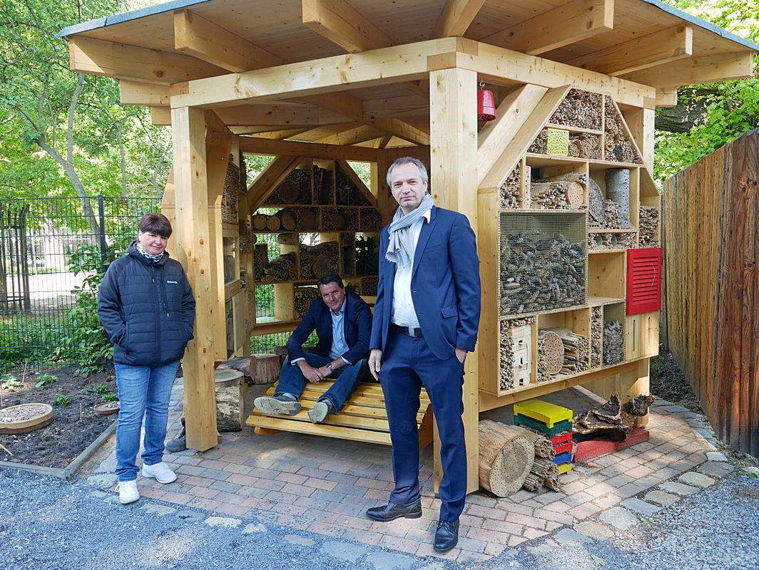 Begehbare Insektenlounge im Zoo Hoyerswerda