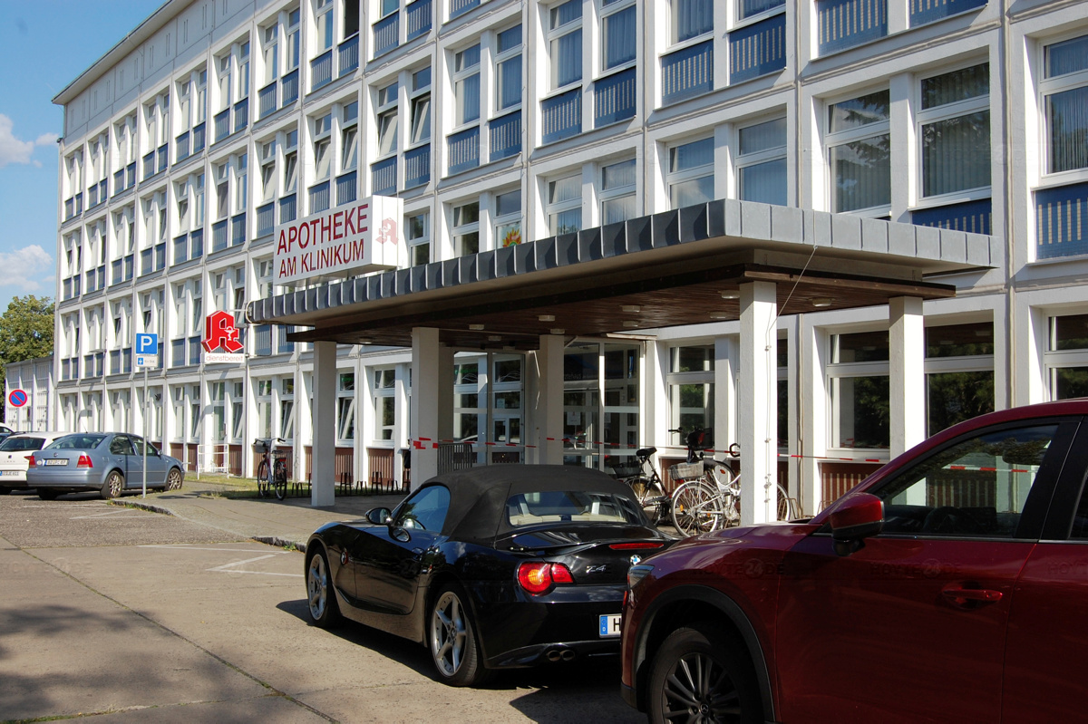 Im Ärztehaus läuft die Fußboden-Erneuerung