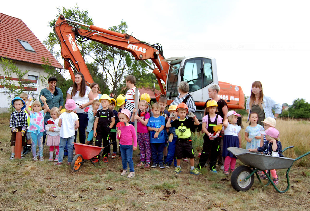 Baustart für neuen Schwarzkollmer Kindergarten