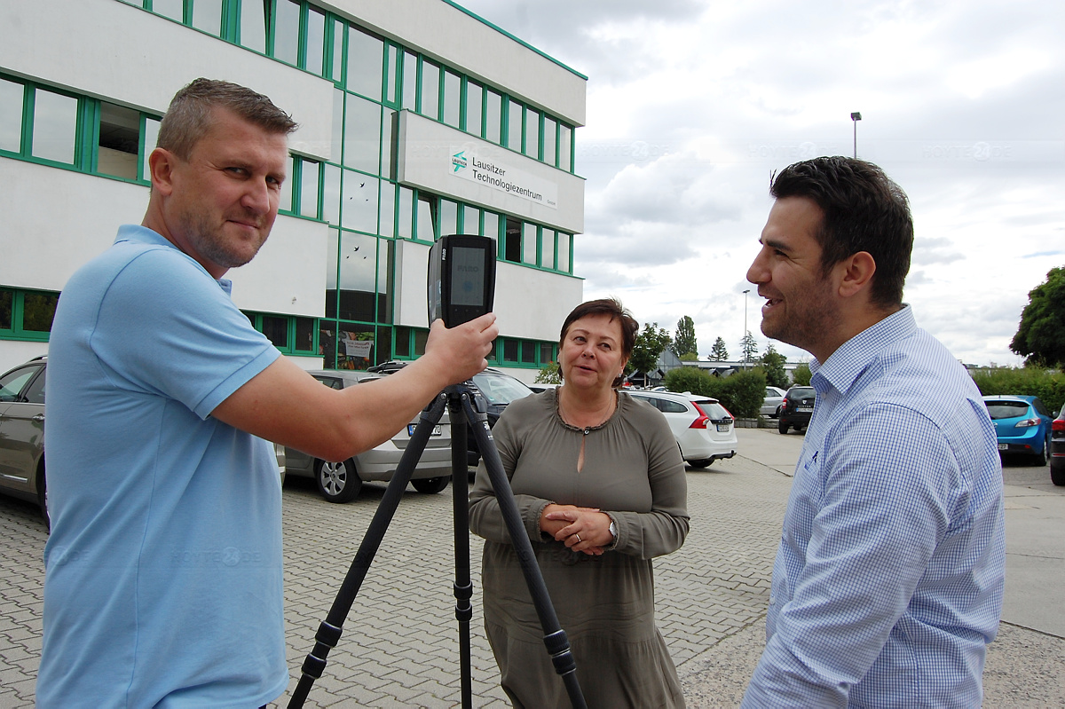 High-Tech-Einsatz an der Lautech-Zentrale