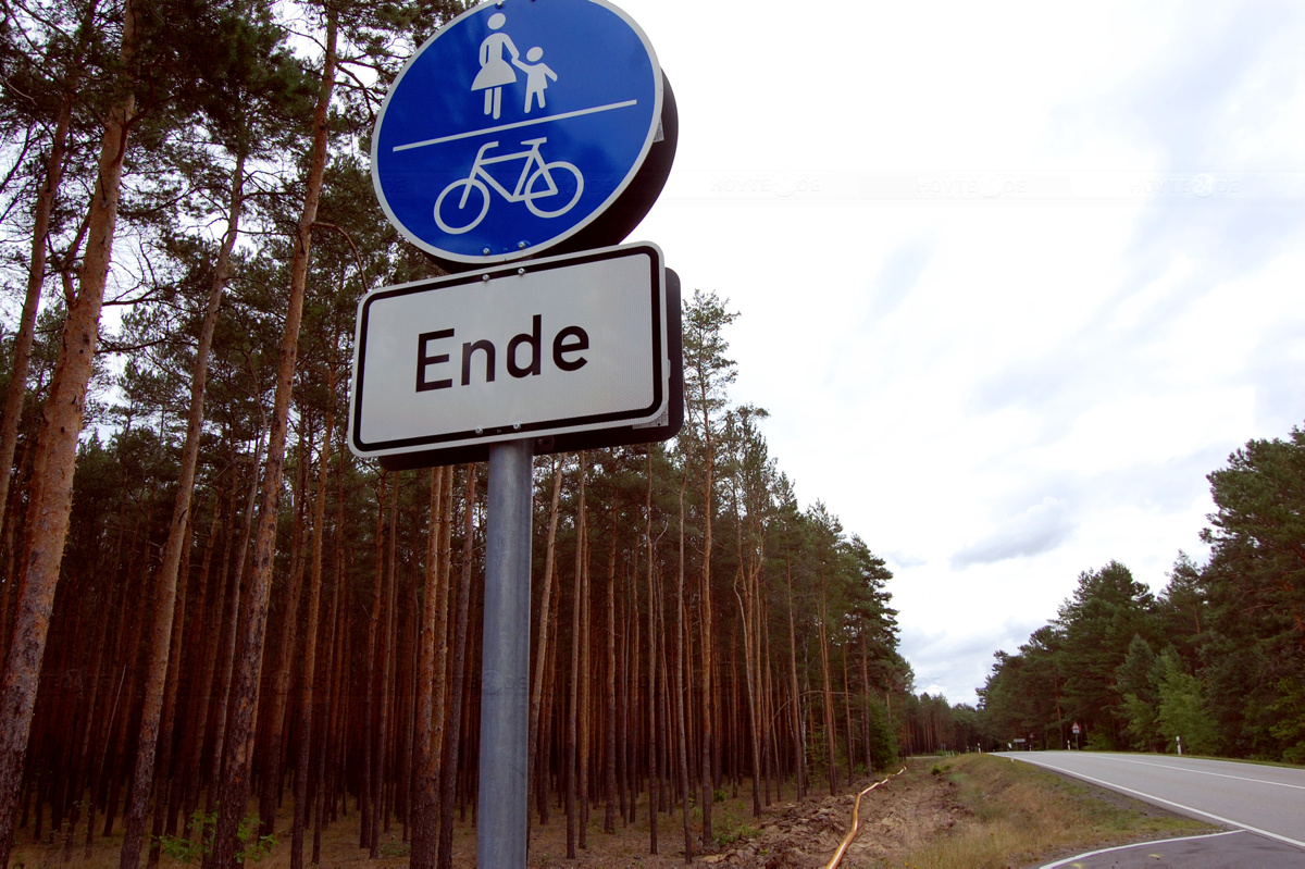 Radweg zum Scheibe-See bald komplettiert