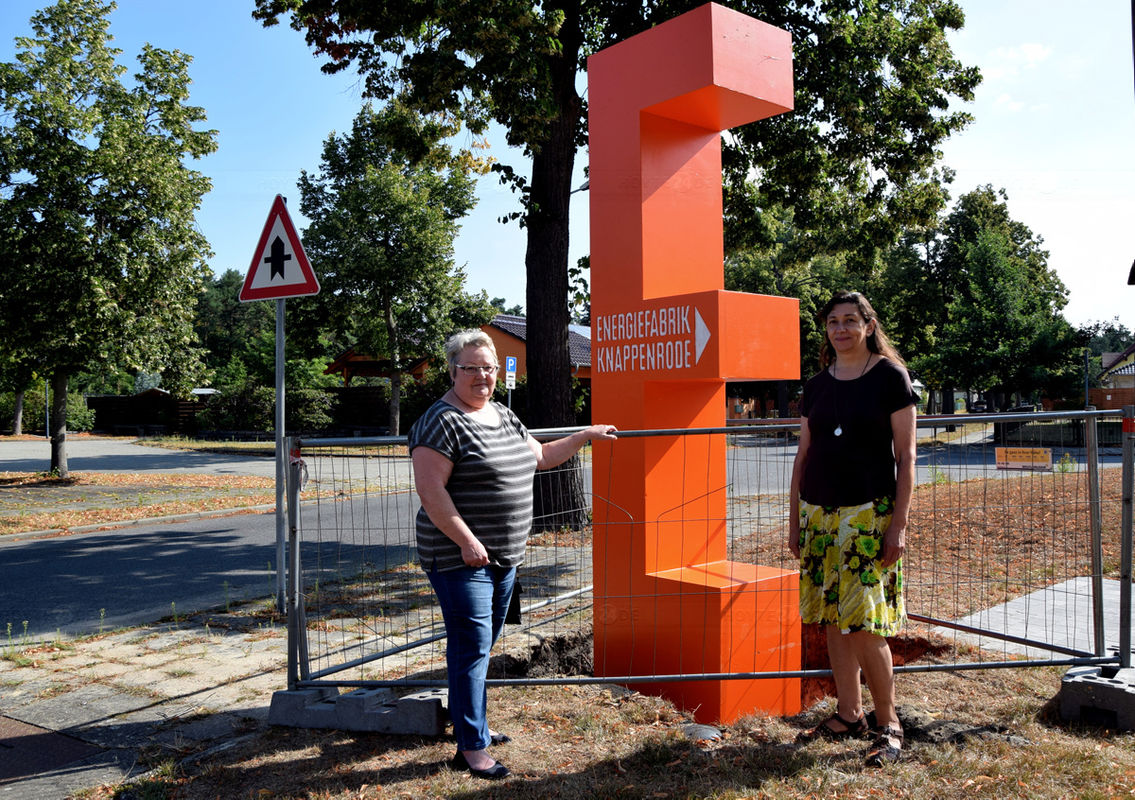 Neue Hingucker in Orange für Knappenrode
