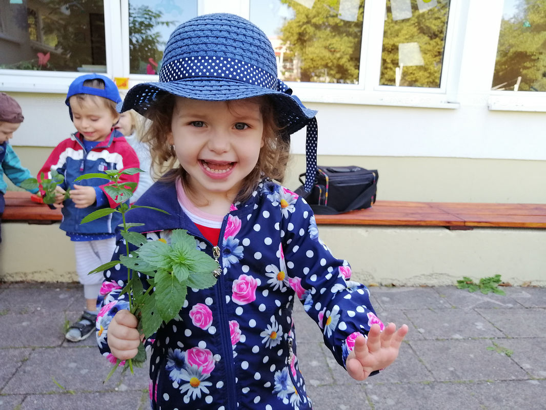 Herbstzeit ist Erntezeit - auch im Kindergarten