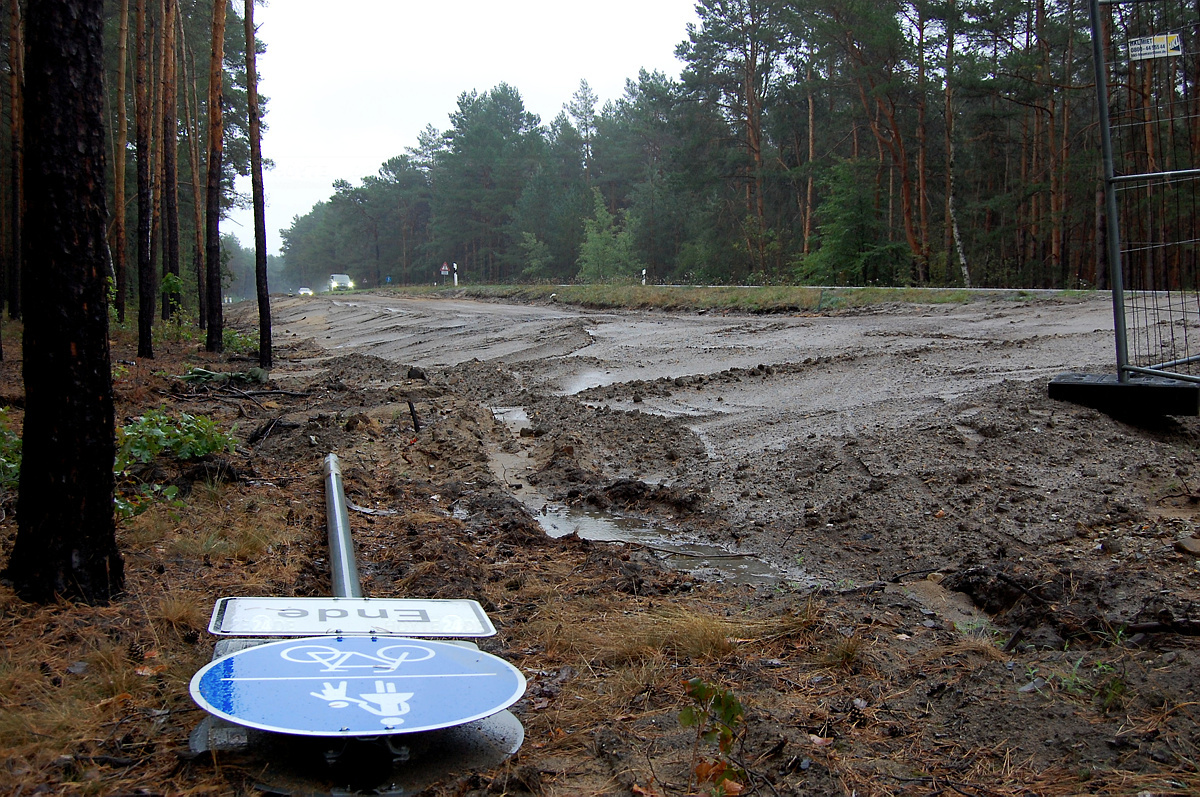 Geh- und Radweg zum Scheibe-See wird vollendet