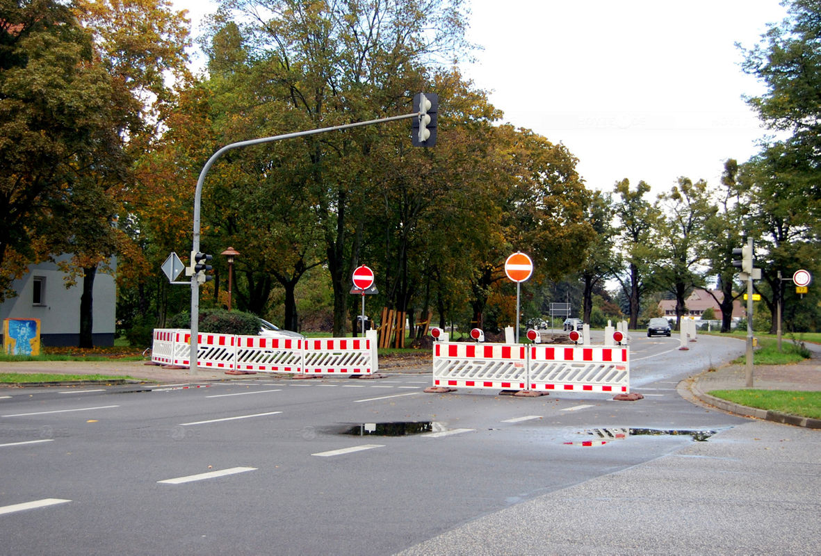 Gesperrt: Hier ist im Moment kein Durchkommen