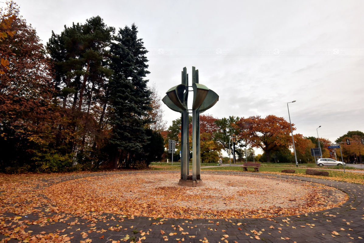 Auch der ZDF-Brunnen ist in der Sprudel-Pause