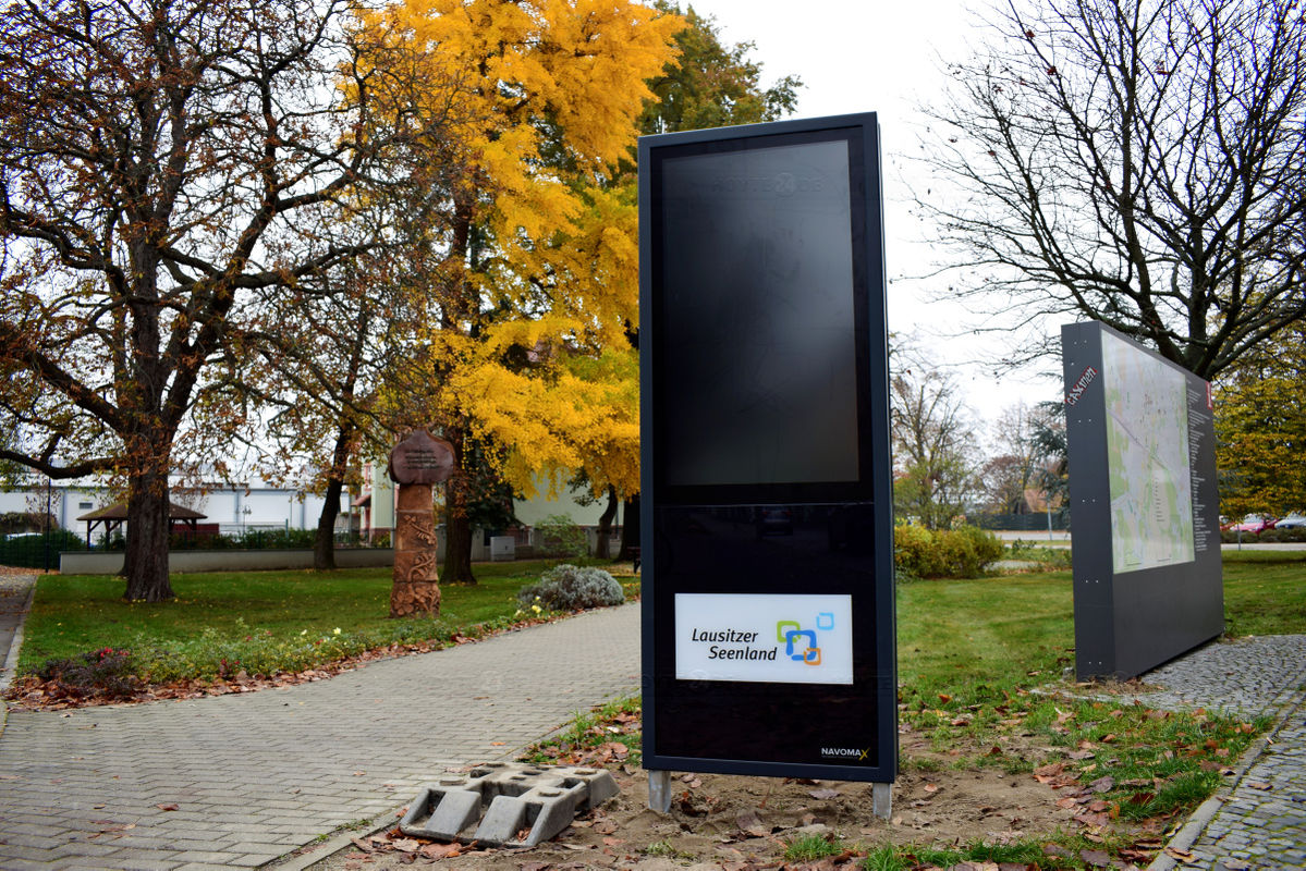 Tourismusverband lässt Info-Säule aufstellen