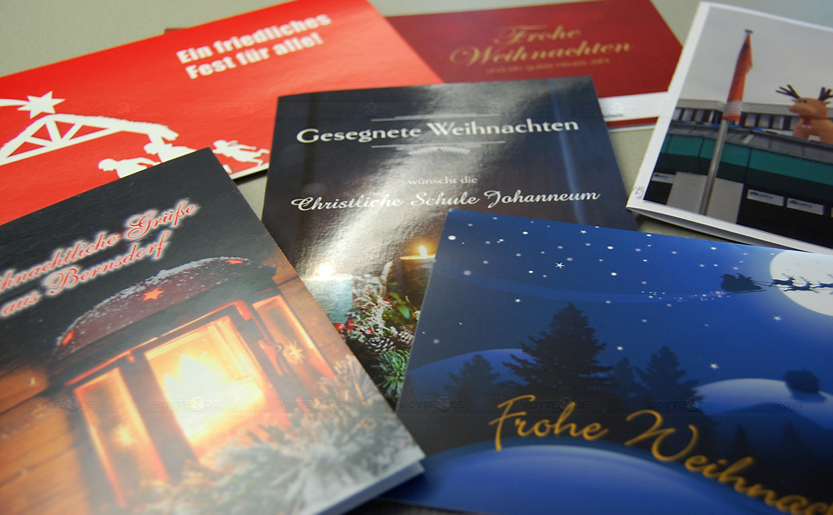 Vielen Dank für die vielen Weihnachtsgrüße!