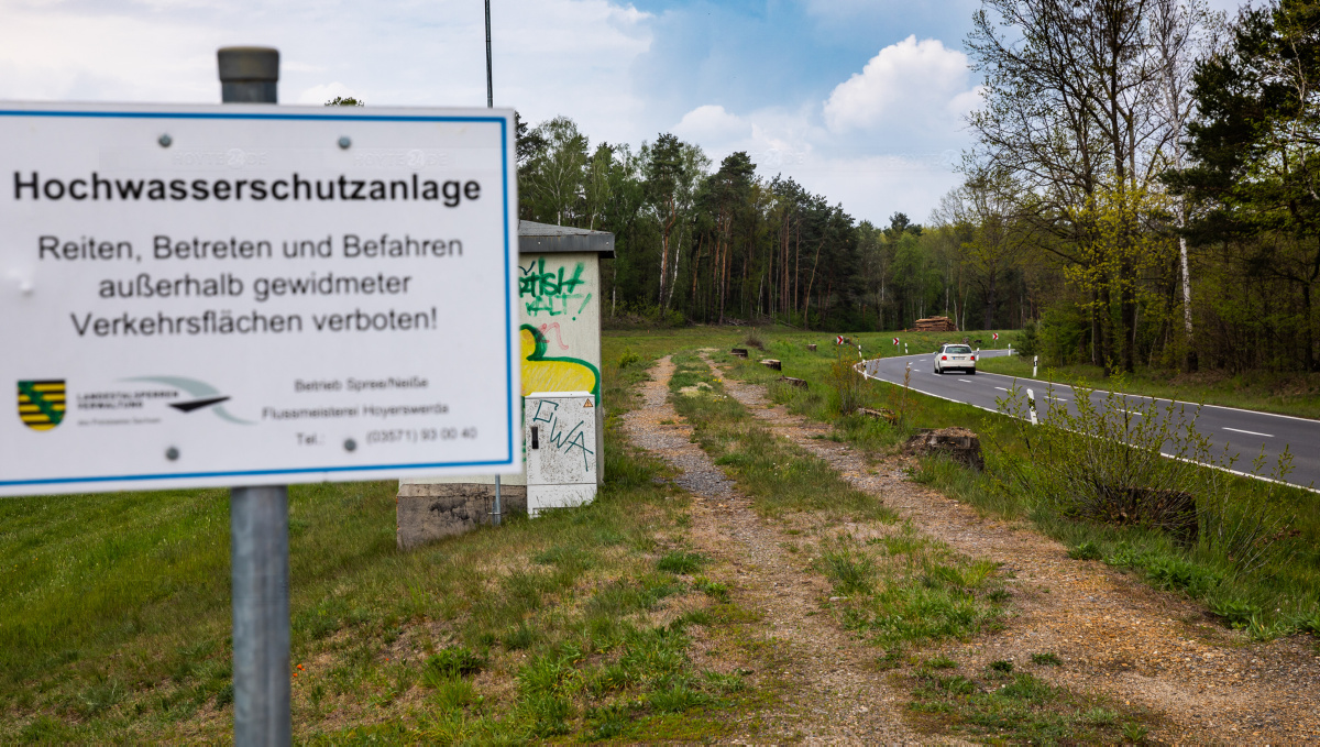 Weiteres Warten auf den Baubeginn am Elster-Deich