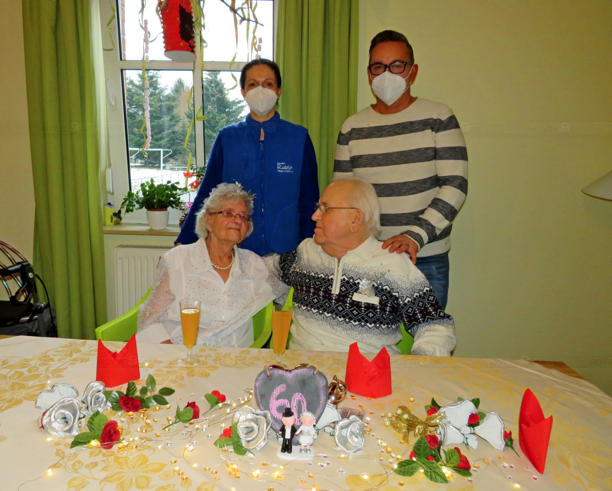 Diamantene Hochzeit in der Burger "Herbstsonne"