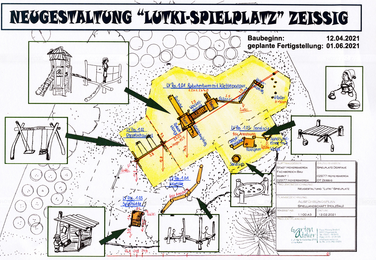 Spielplatz-Neugestaltung in Zeißig kann beginnen