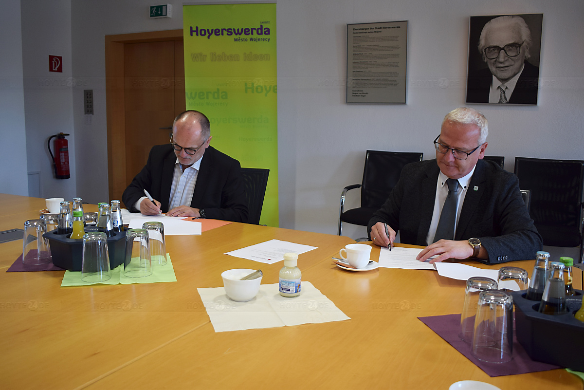 Hoyerswerda gehört jetzt zur Region Dresden