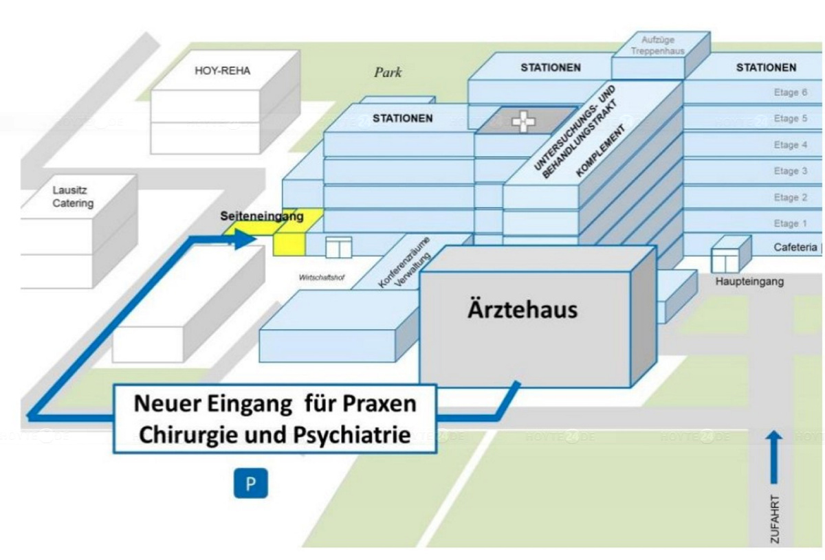 Zwei MVZ-Arztpraxen ziehen dieser Tage um