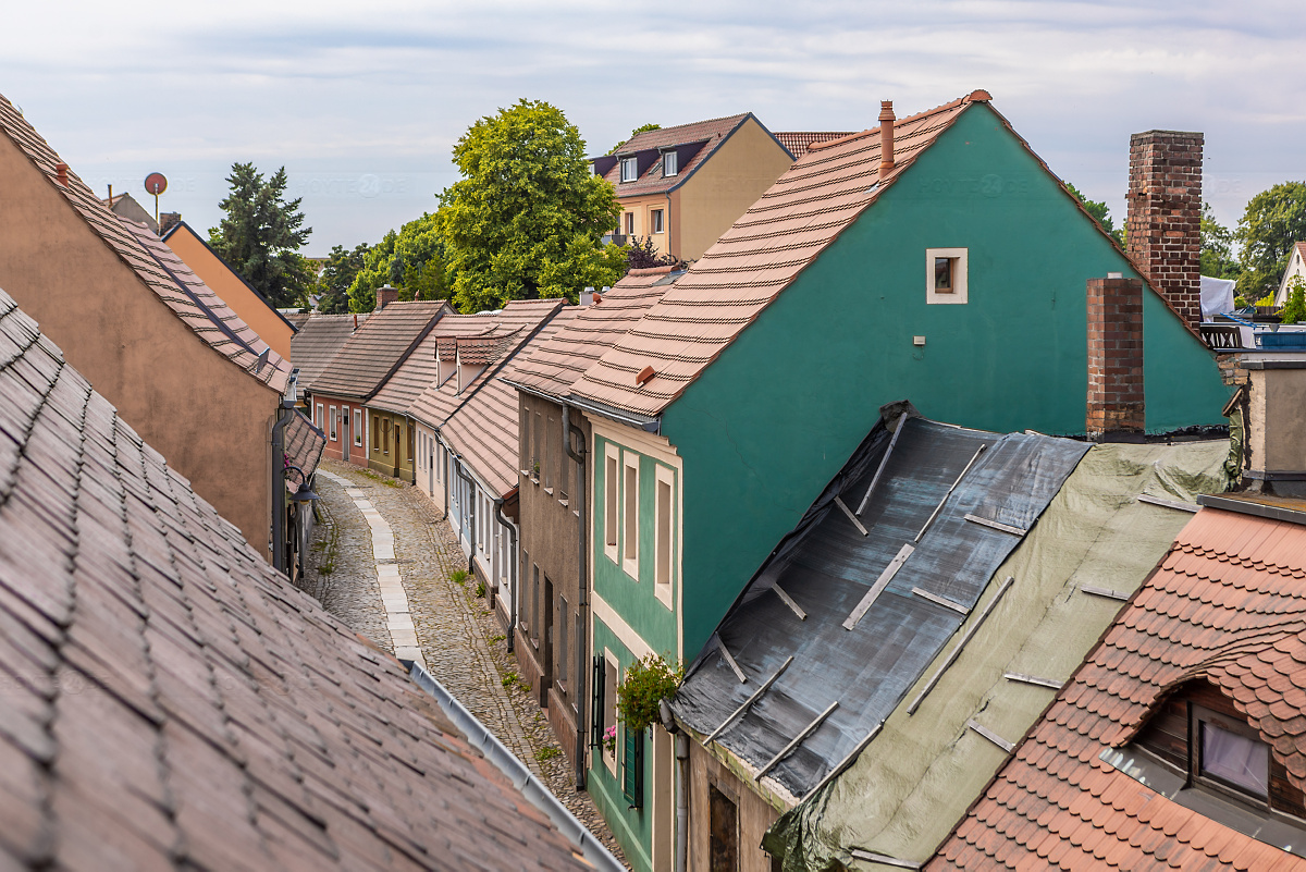 Ein Blick in Hoyerswerdas einst längste Straße