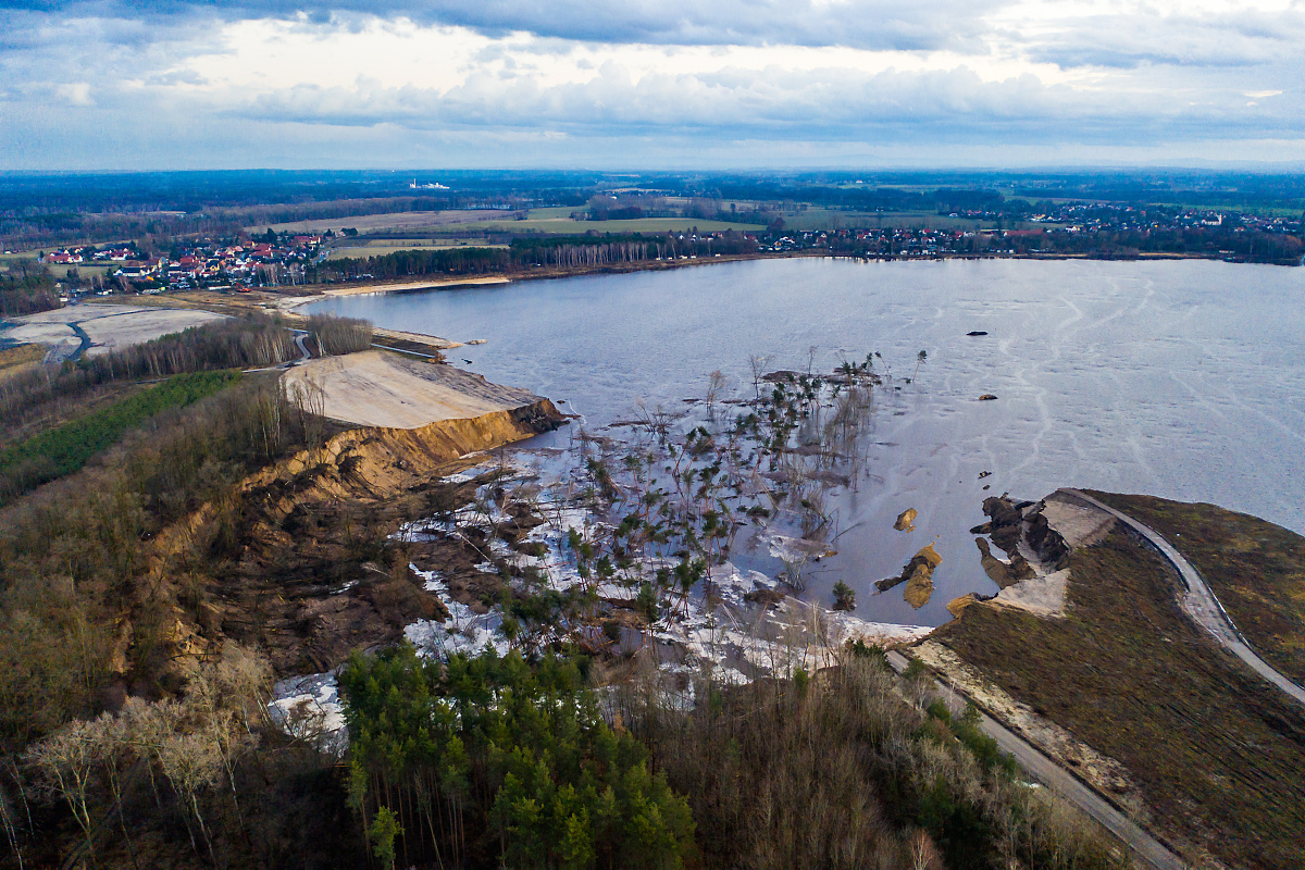 Bergamt erweitert Knappensee-Sperrzone