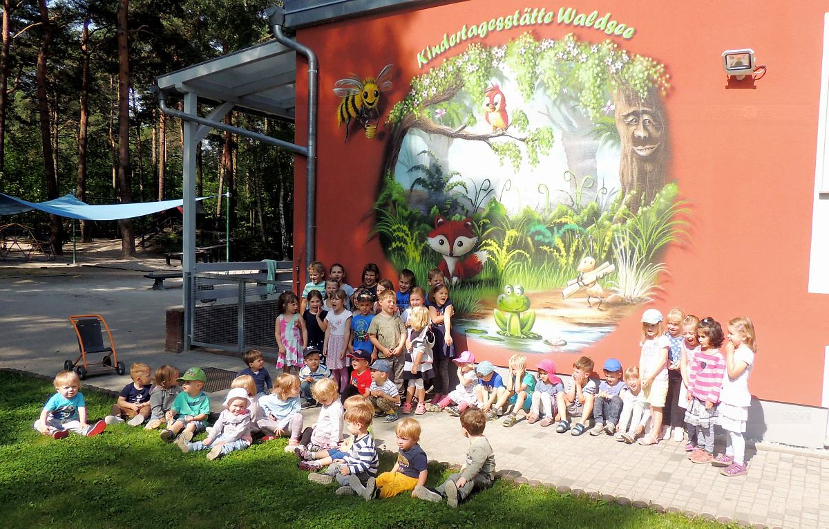 Waldsee-Kinder-Phantasien nahmen Gestalt an