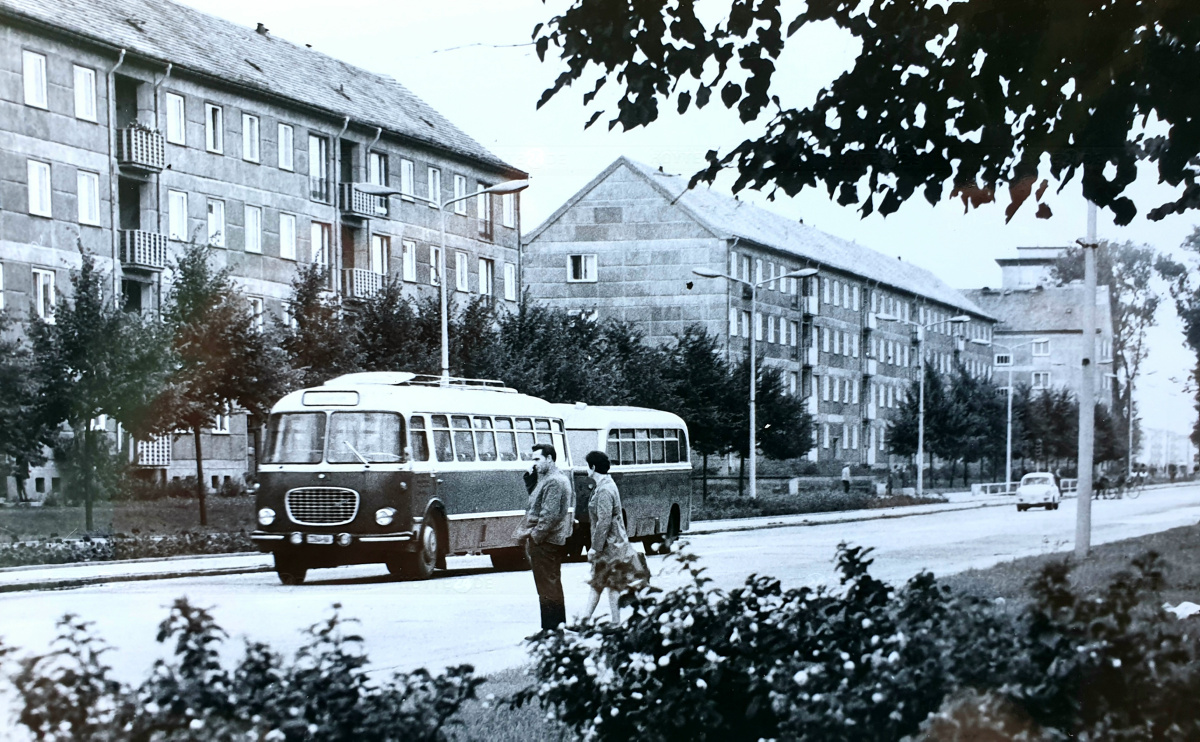 So fuhr man einst in Hoyerswerda Bus