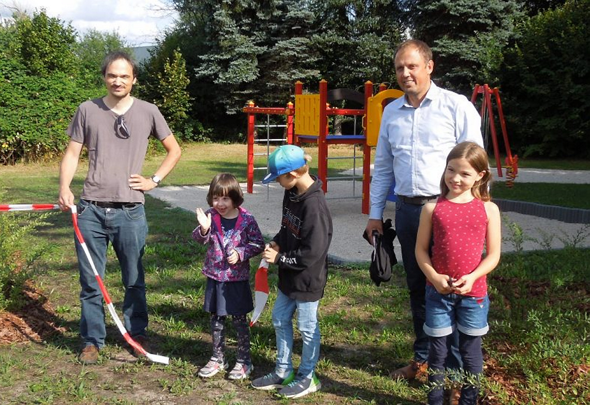 Spielplatzfreigabe an der Kocorstraße