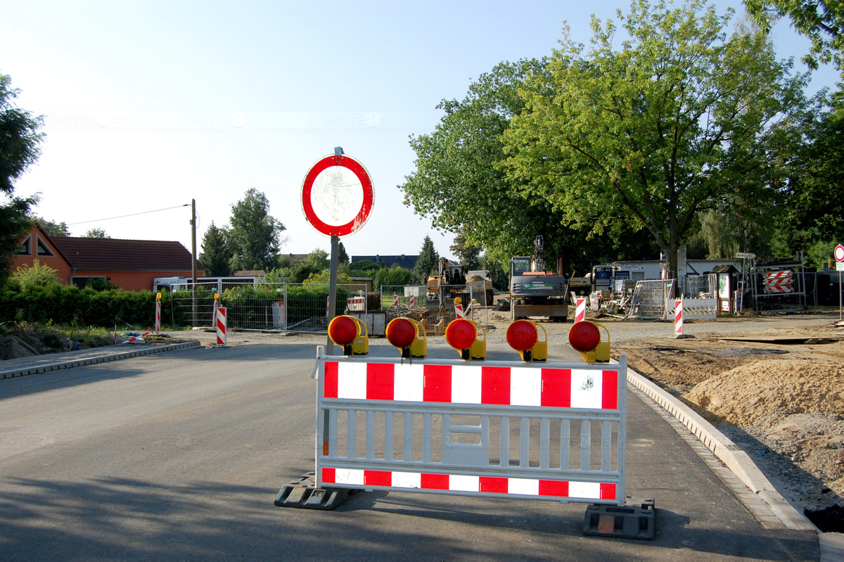 Gesperrt: Hier ist im Moment kein Durchkommen