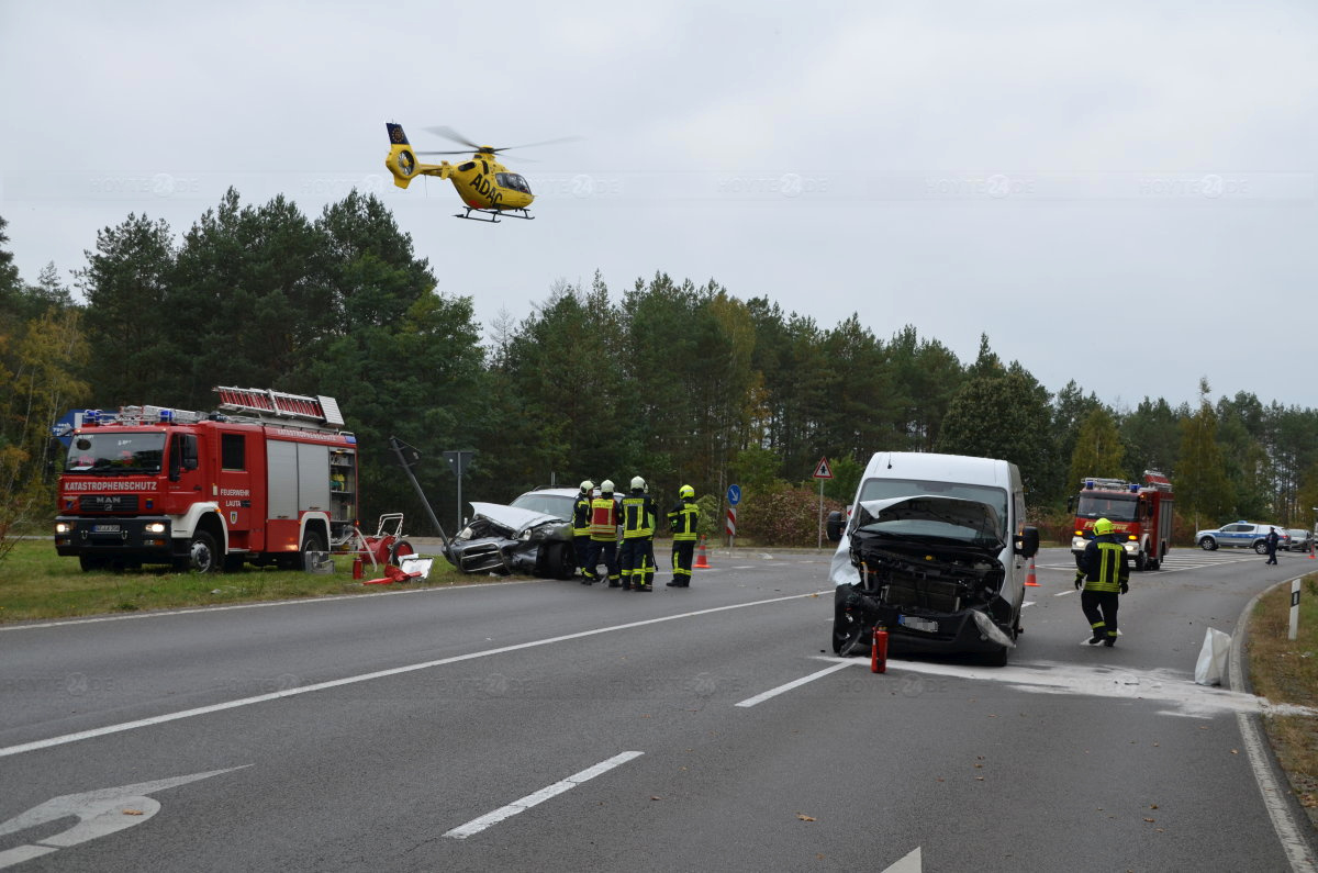 Hoyte24 Nachrichtenportal Für Hoyerswerda Schwerer Unfall Auf Der B96 Am Abzweig Waldesruh