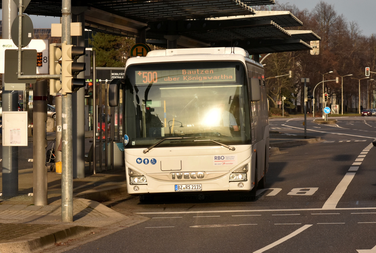 Unterwegs mit dem neuen 500er-Plusbus