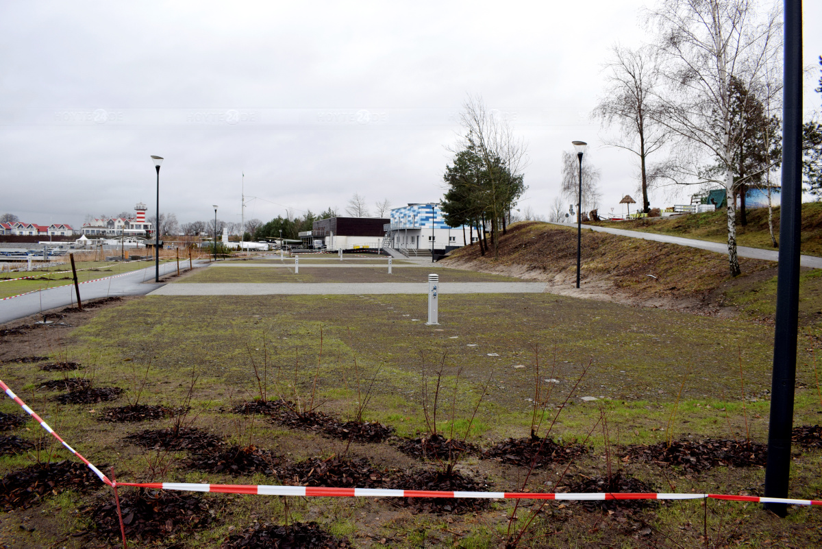 Neuer Campingplatz nimmt Gestalt an